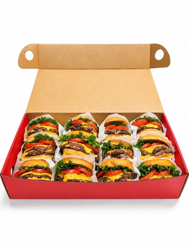 Double CheeseBurger Box.