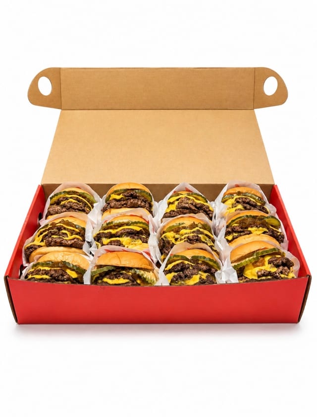 Redhead Burger Box.