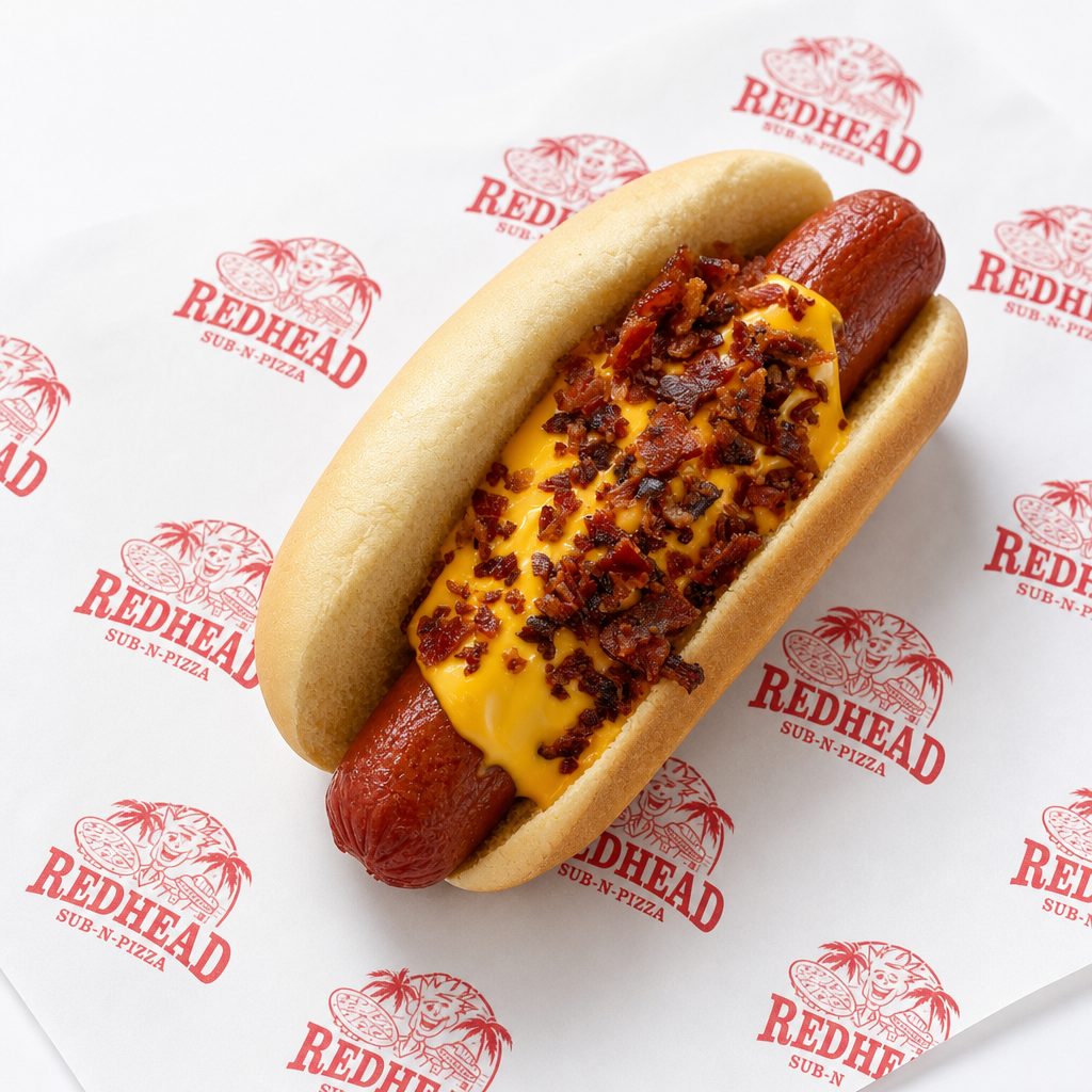 Bacon Cheesy Dog.