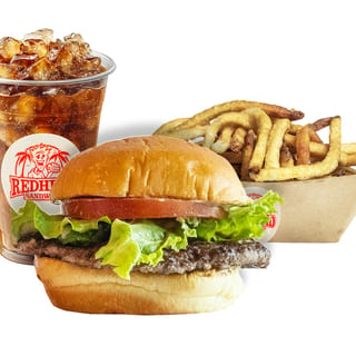 Classic Burger W/ Fries & Drink