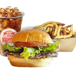 Classic Burger W/ Fries & Drink