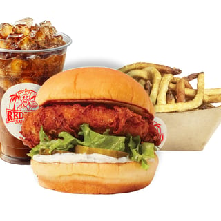 Chicken Sandwich W/ Fries & Drink