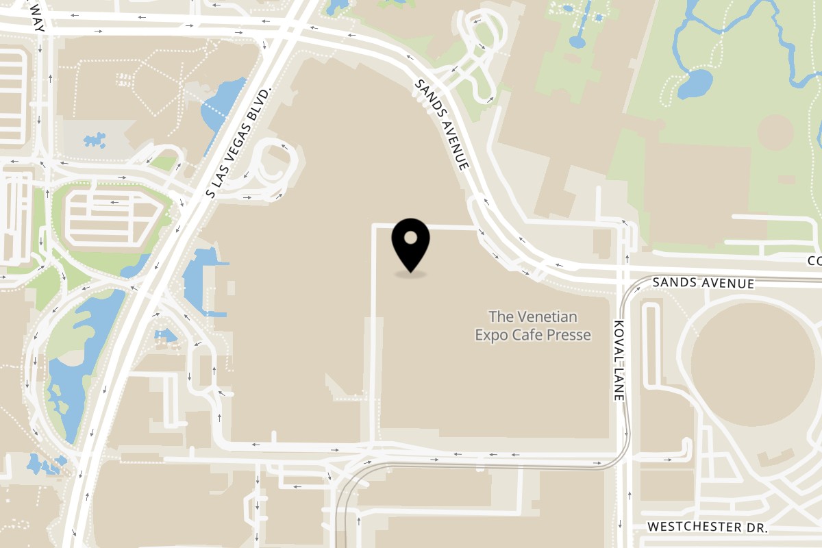 Map showing the location of REDHEAD BURGER The Venetian Resort - Las Vegas - REDHEAD BURGER on GRAND CANAL SHOPS AT THE VENETIAN, 3377 Las Vegas Blvd S #2170 in Las Vegas